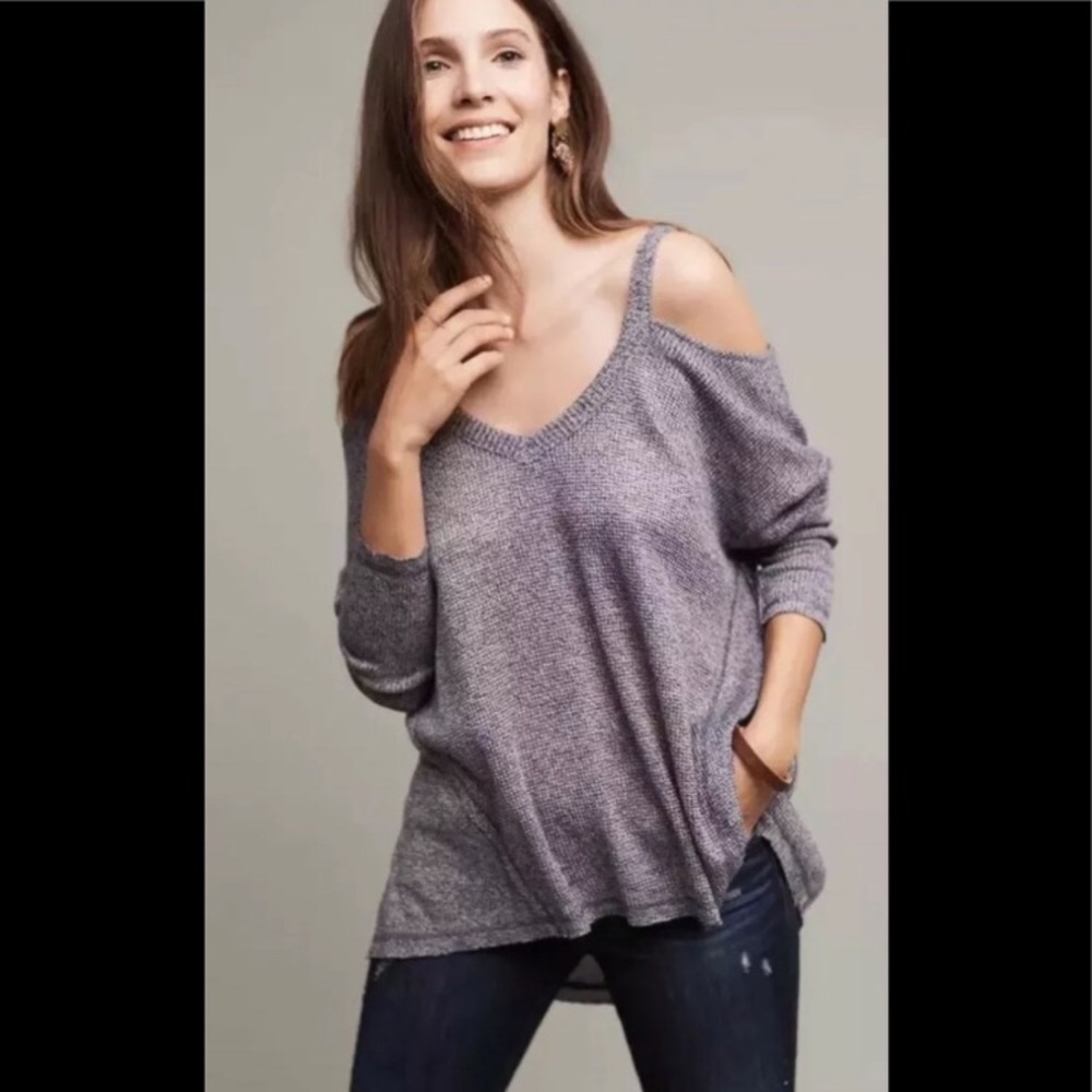 NWT Anthropologie Deletta Sweater L